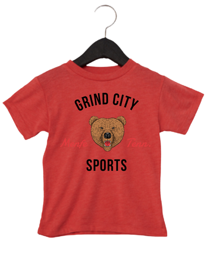 Grind City Sports Tee - Red (Kids)