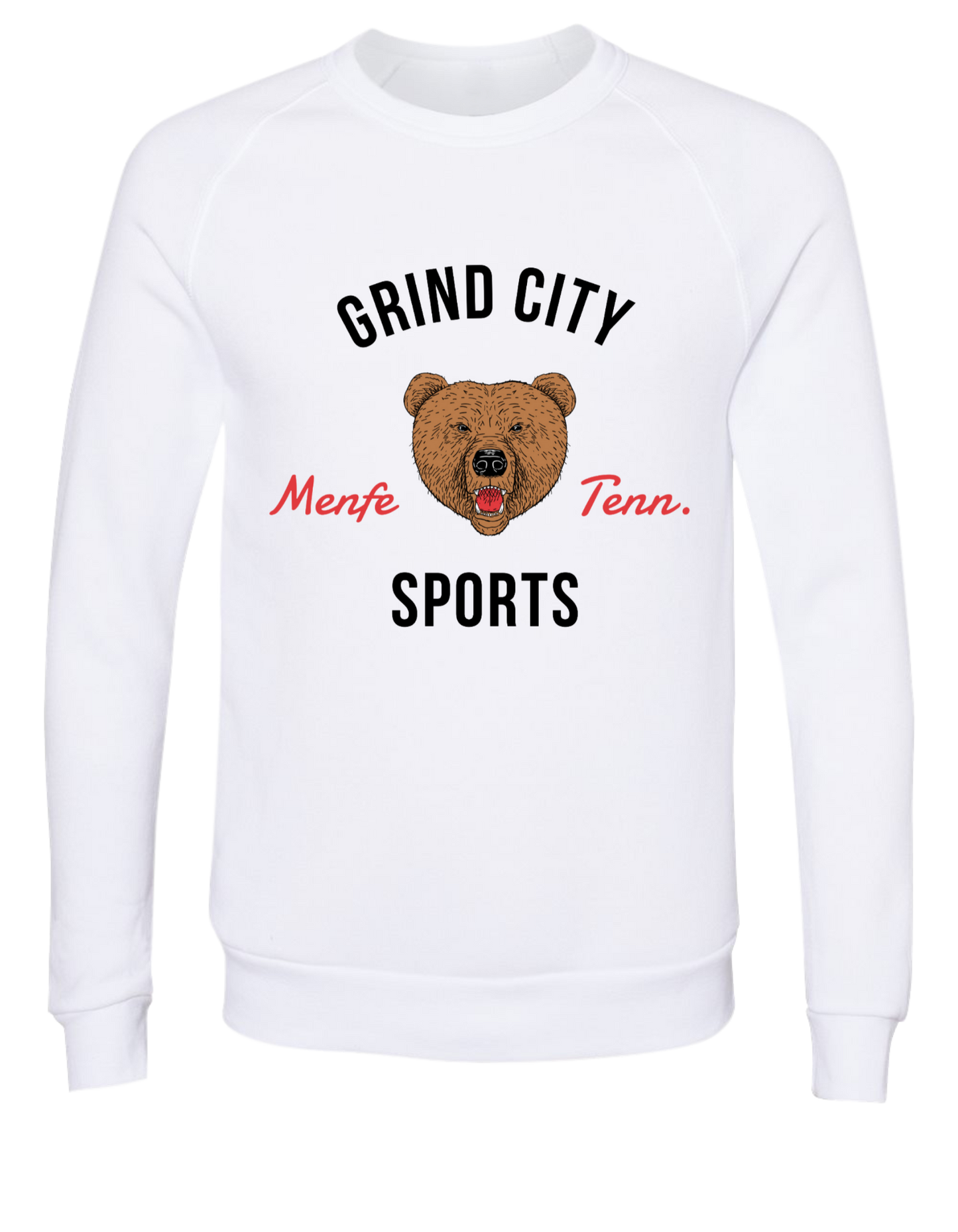 Grind City Sports Crew - Eco White