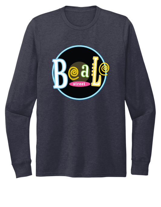 Circle Beale Street Long Sleeve - Navy Heather