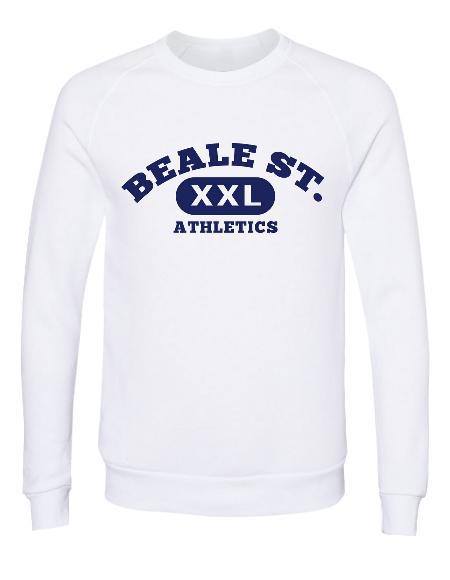 Beale Street Athletics Crew - Eco White