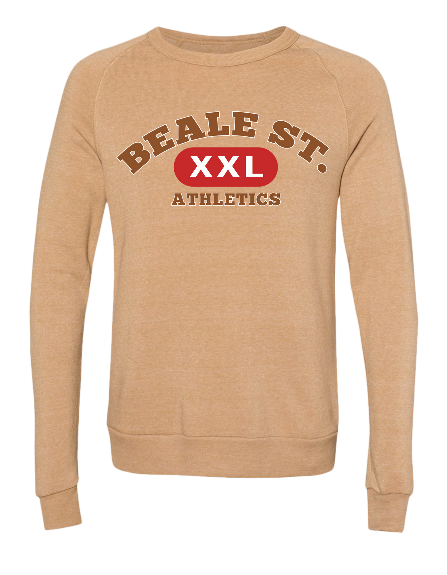 Beale Street Athletics Crew - Eco True Camel
