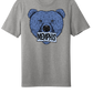 The Grizz Bear T-Shirt - Light Heather Grey
