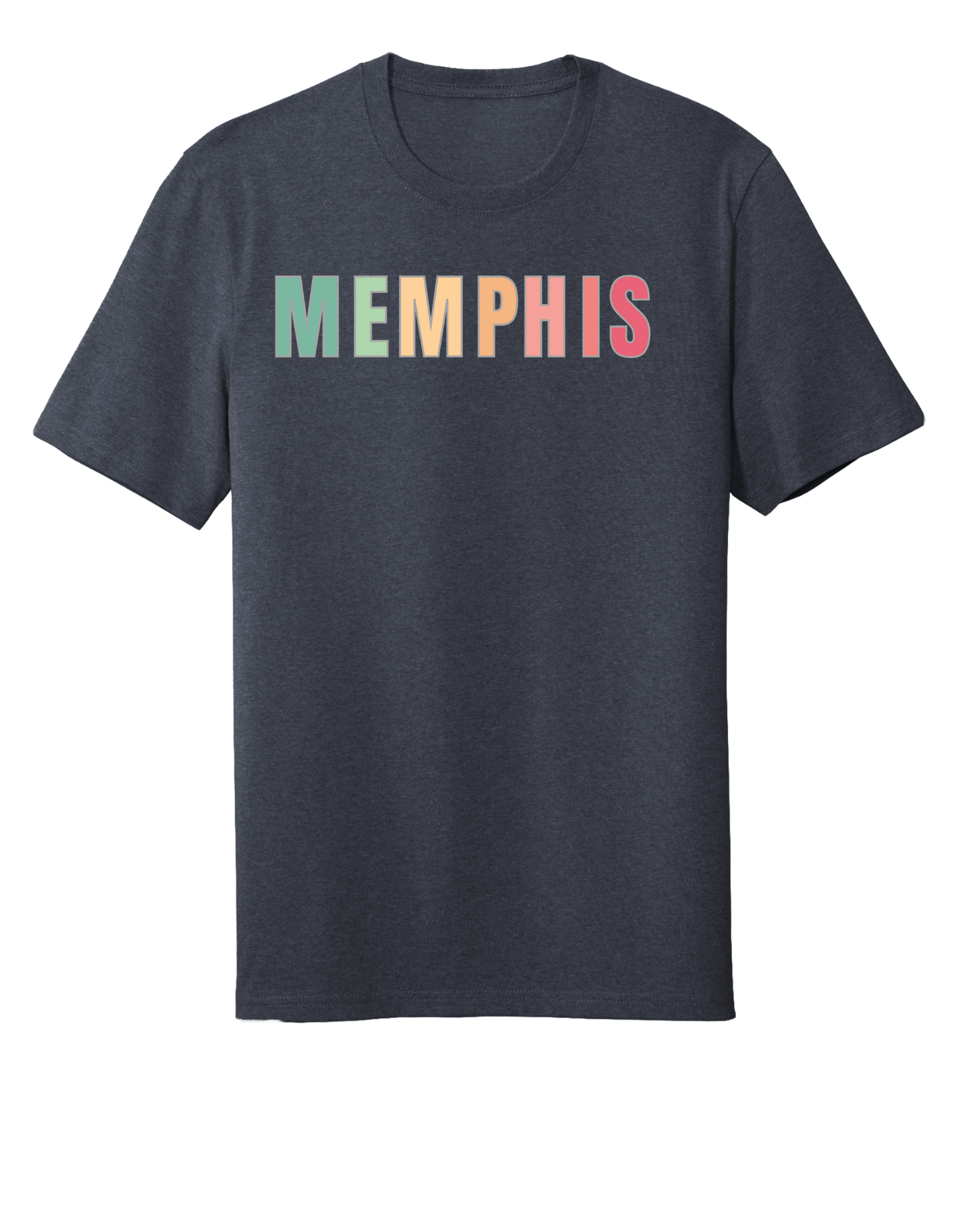 All Memphis T-Shirt - Navy Heather