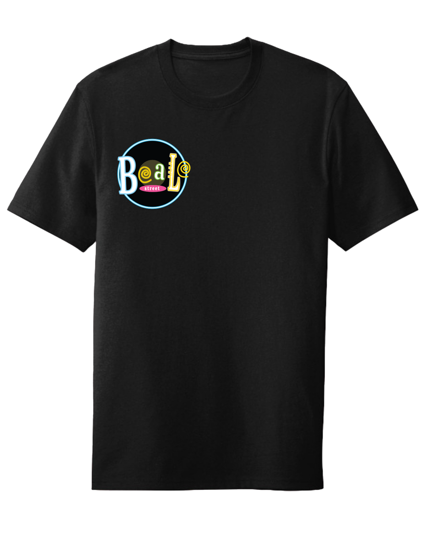 Circle Beale Street T-Shirt - Black