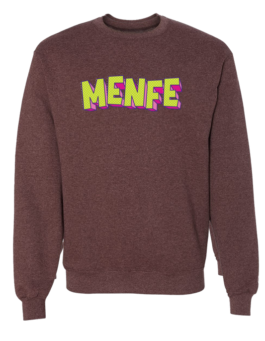 Stones Crewneck - Maroon Heather