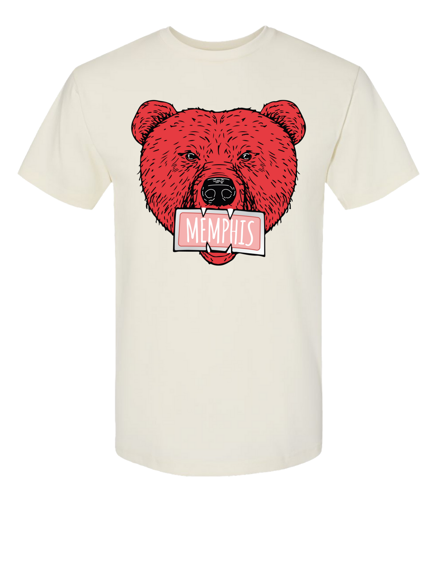 The Grizz Bear T-Shirt - Natural