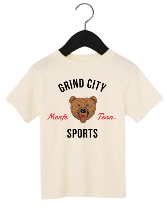 Grind City Sports  Tee- Natural (Kids)