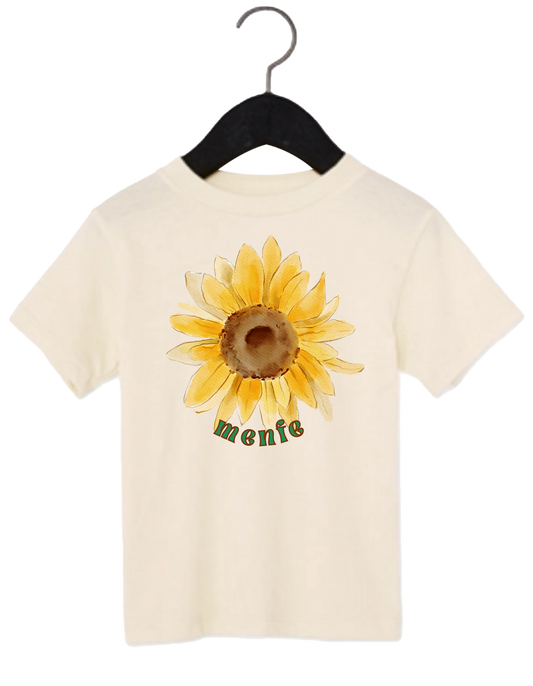 Sunflower Tee - Natural (Kids)