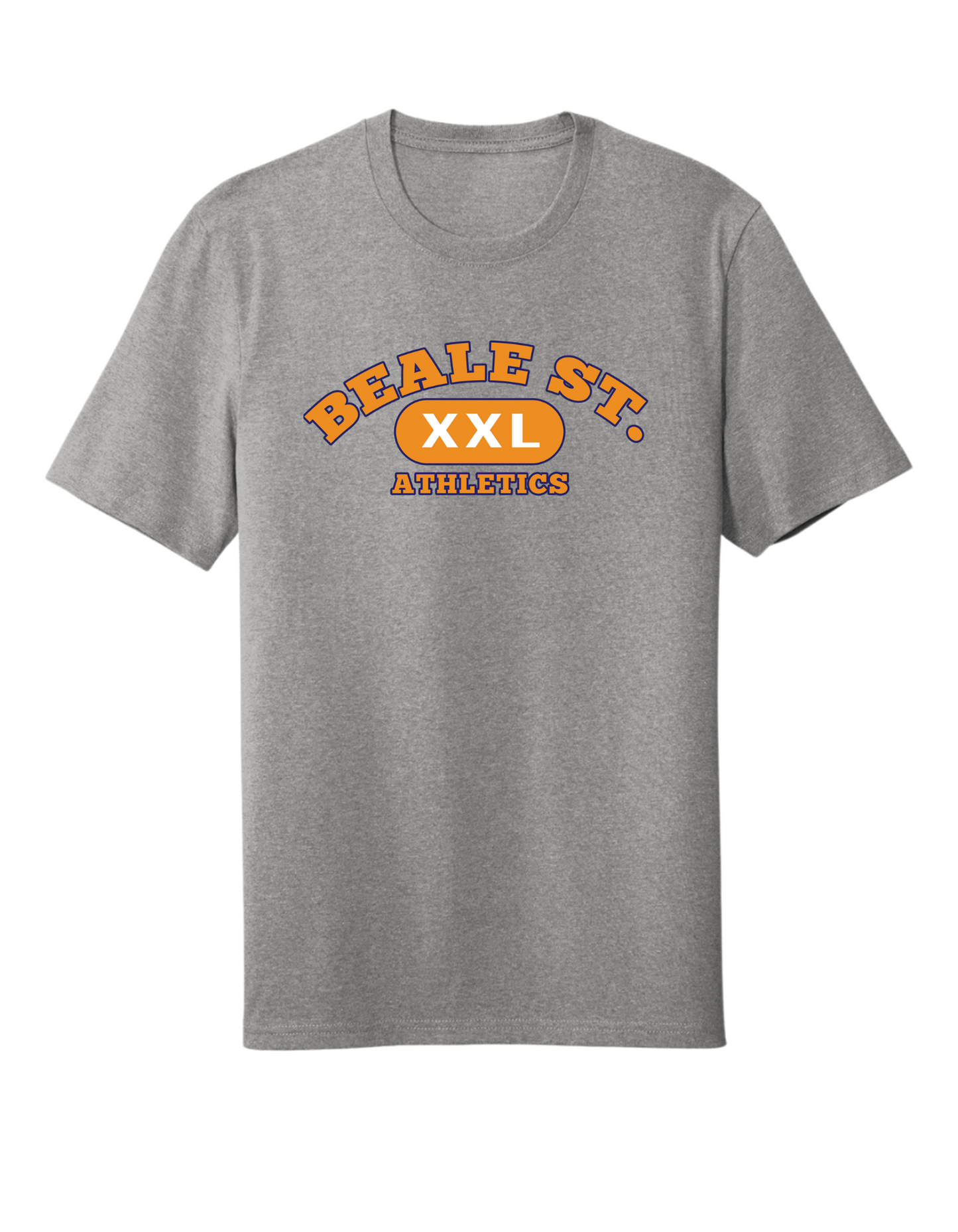 Beale Street Athletics T-Shirt - Light Heather Grey