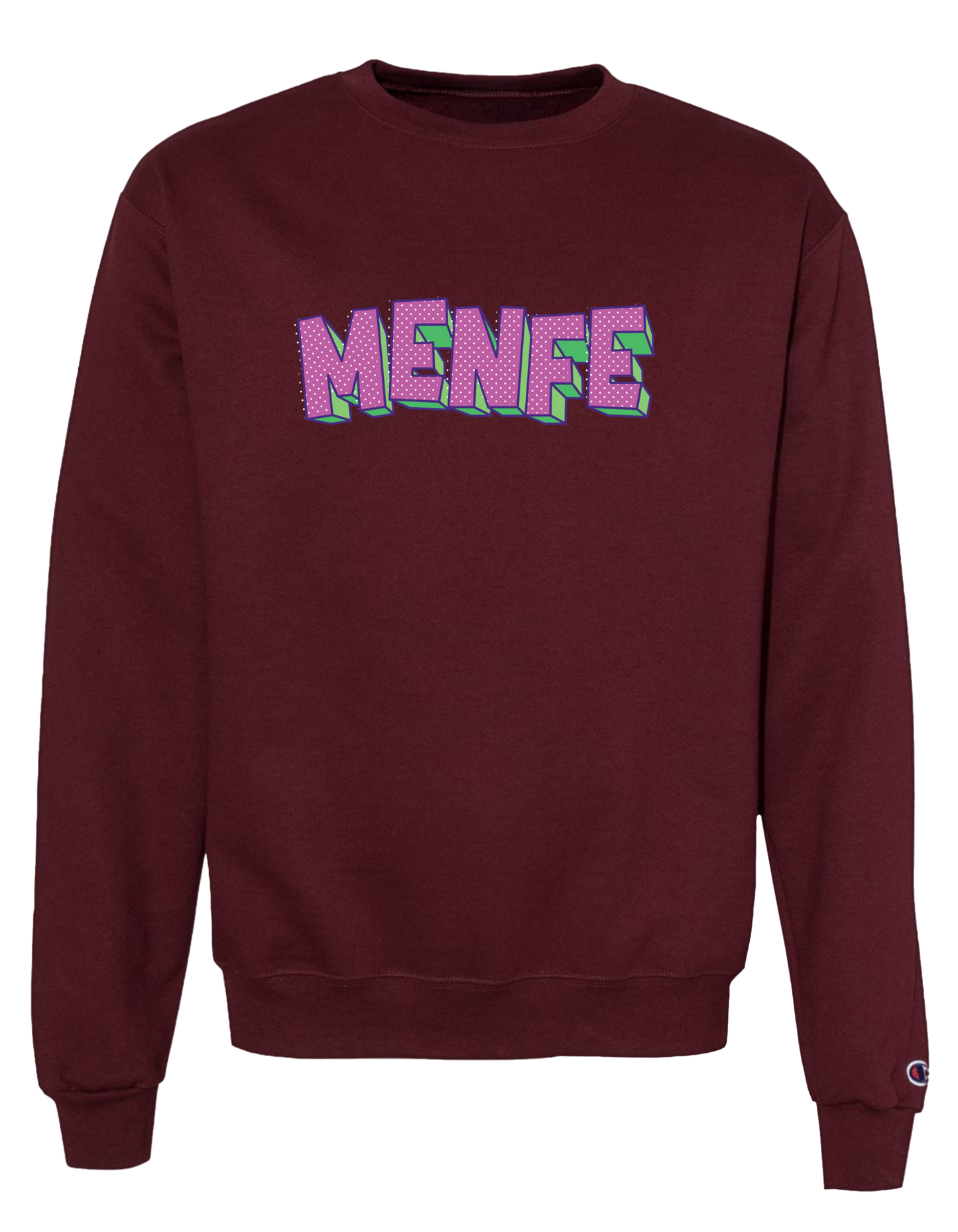 Stones Crewneck - Maroon