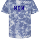The Area T-Shirt - Blue Tie Dye