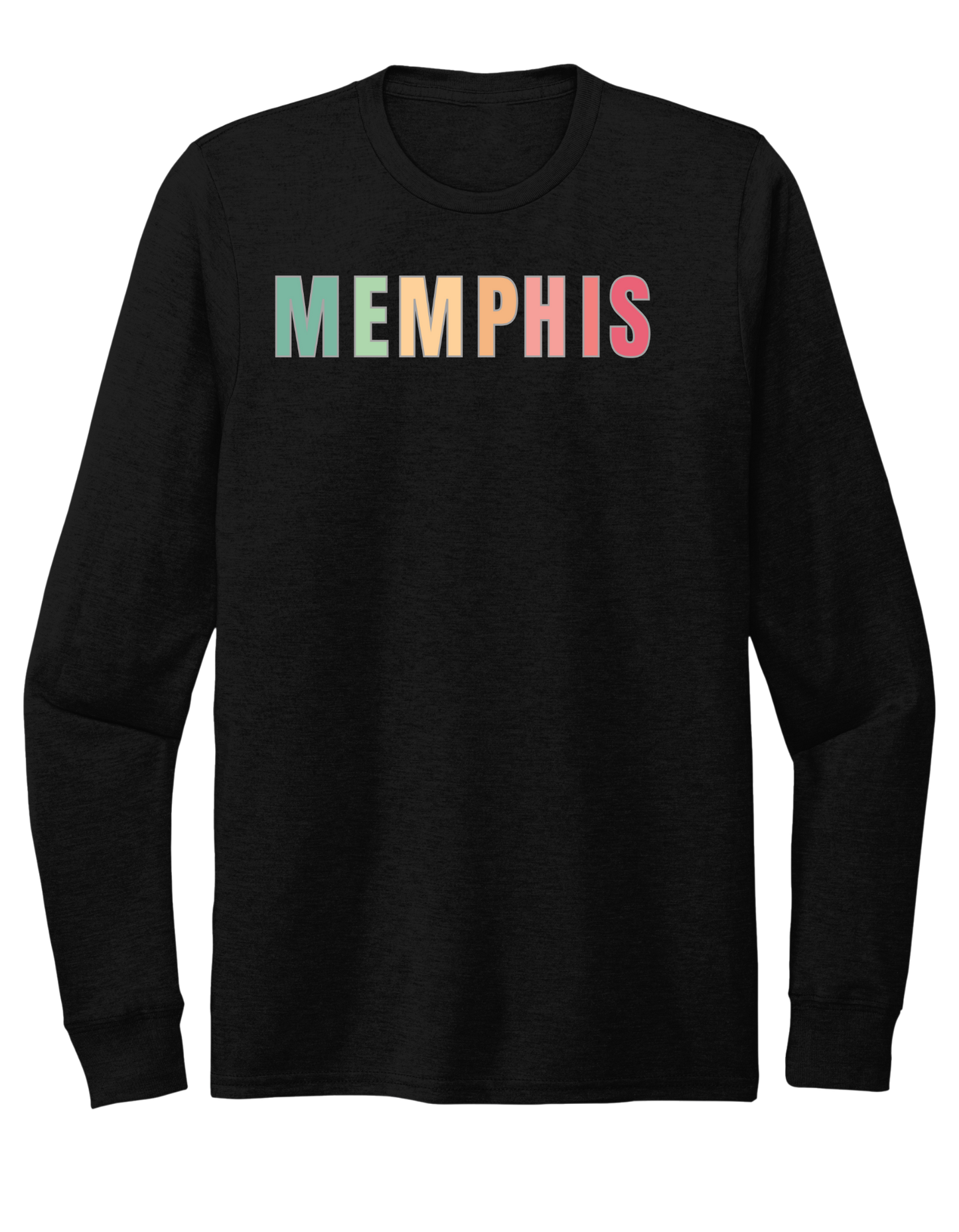 All Memphis Long Sleeve - Black