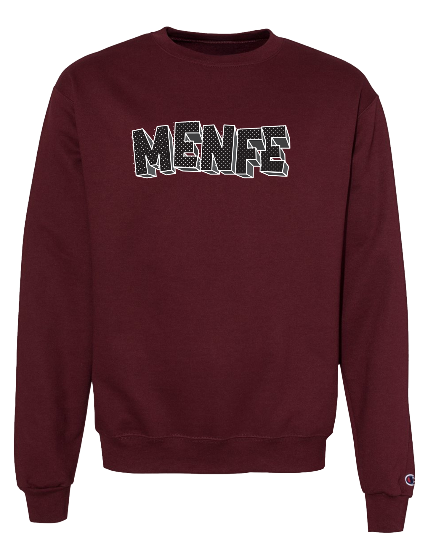 Stones Crewneck - Maroon