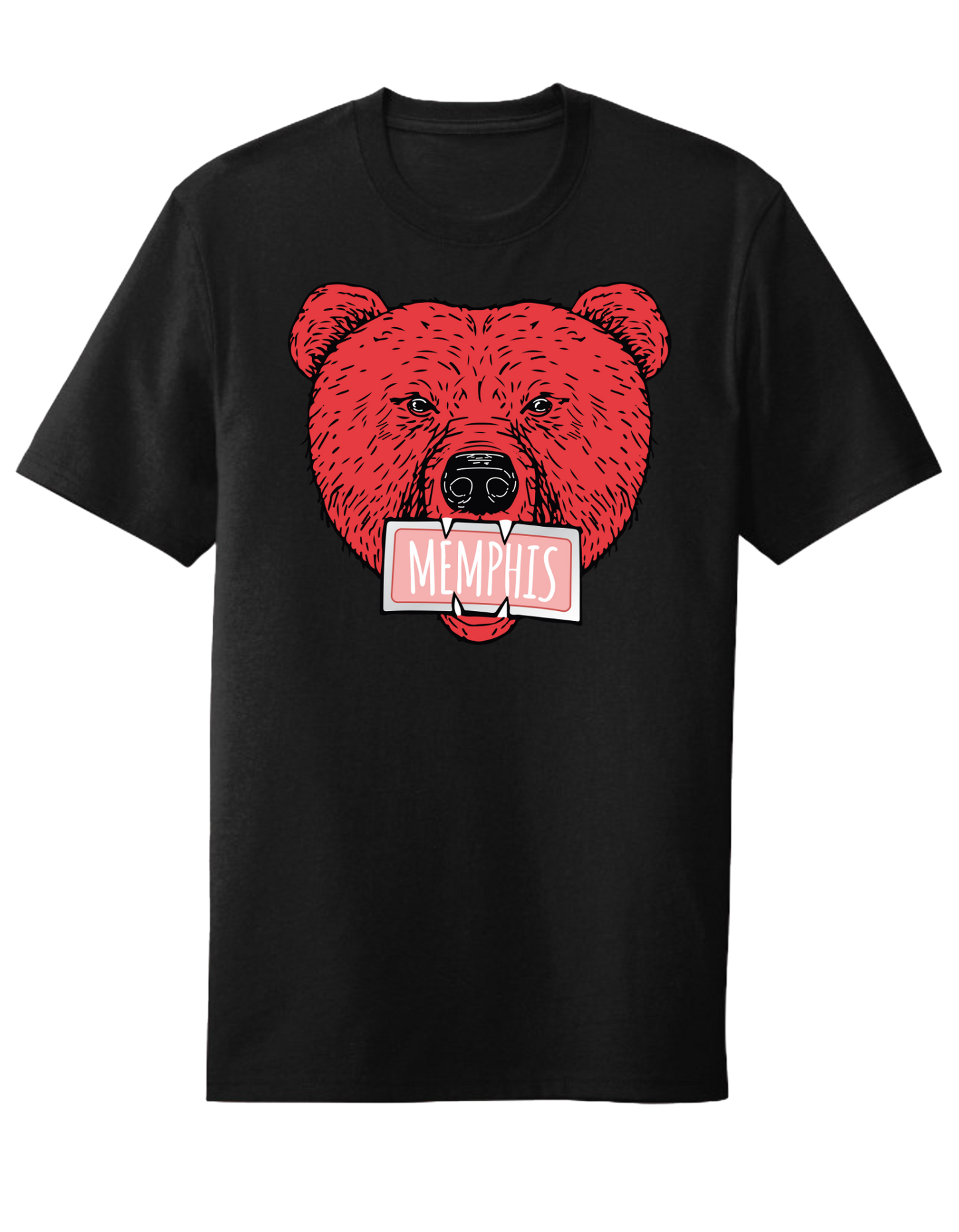 The Grizz Bear T-Shirt - Black