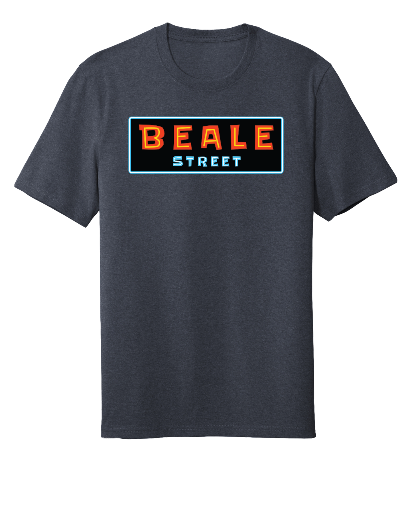 Beale Street T-Shirt - Navy Heather