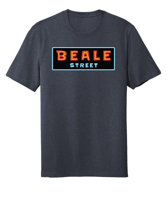 Beale Street T-Shirt - Navy Heather