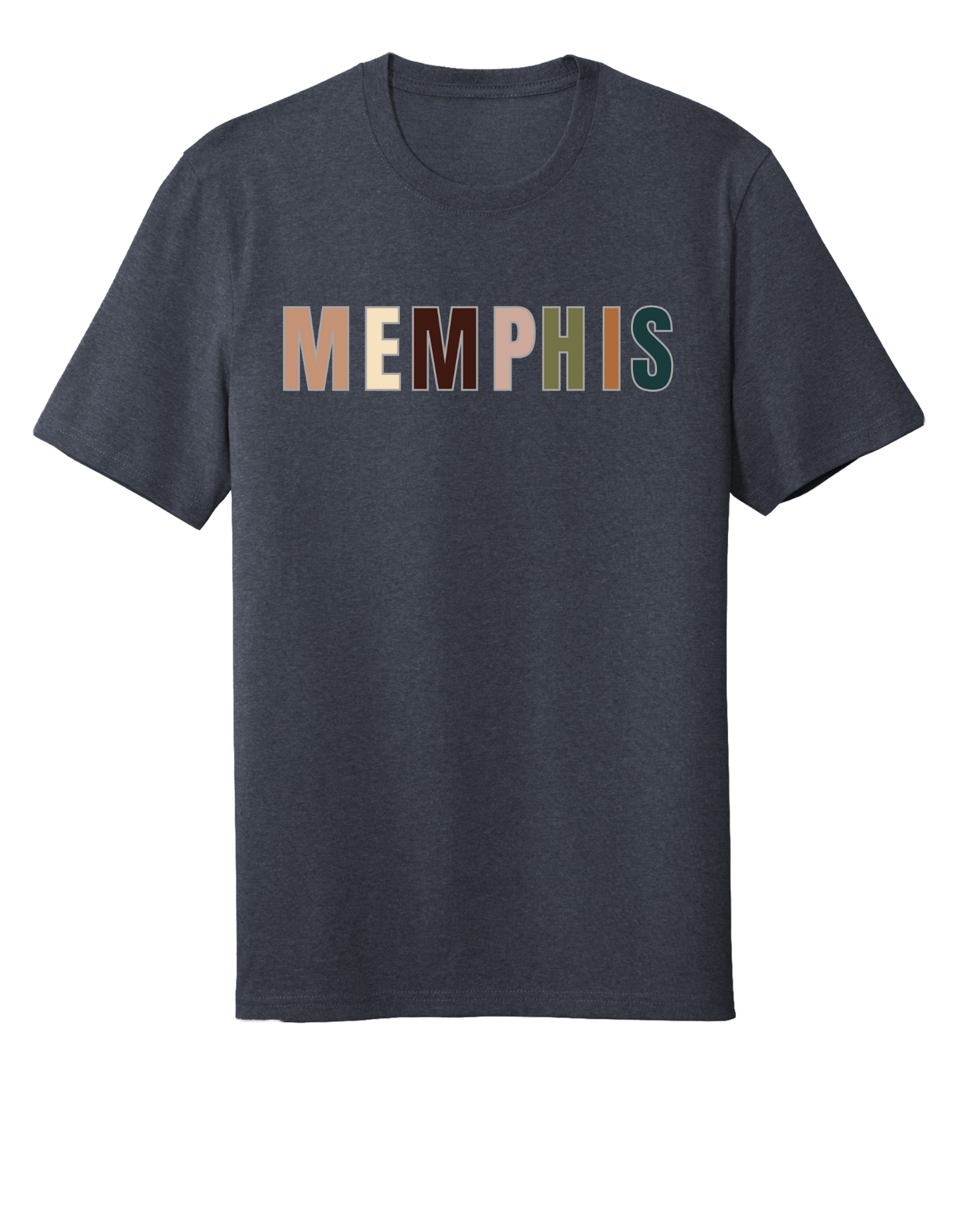 All Memphis T-Shirt - Navy Heather