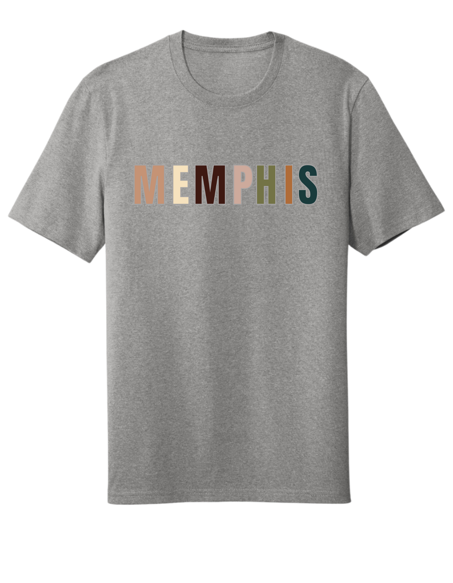 All Memphis T-Shirt - Light Heather Grey