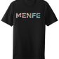 Tropical Menfe T-Shirt - Black