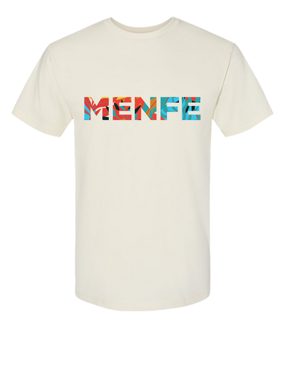 Tropical Menfe T-Shirt - Natural