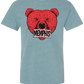 The Grizz Bear T-Shirt - Heather Pacific