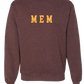 The Destination Crewneck - Maroon Heather