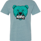 The Grizz Bear T-Shirt - Heather Pacific
