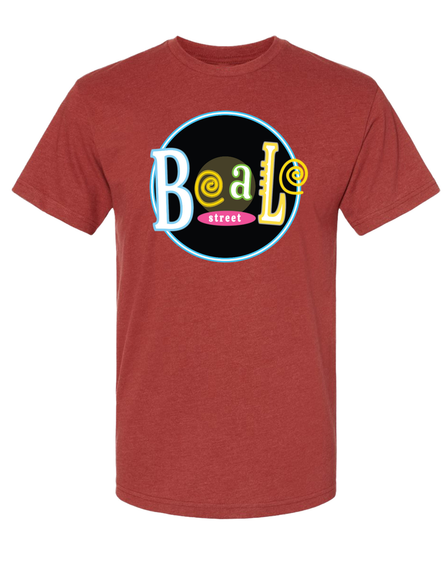 Circle Beale Street T-Shirt - Heather Teja
