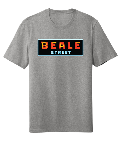 Beale Street T-Shirt - Light Heather Grey
