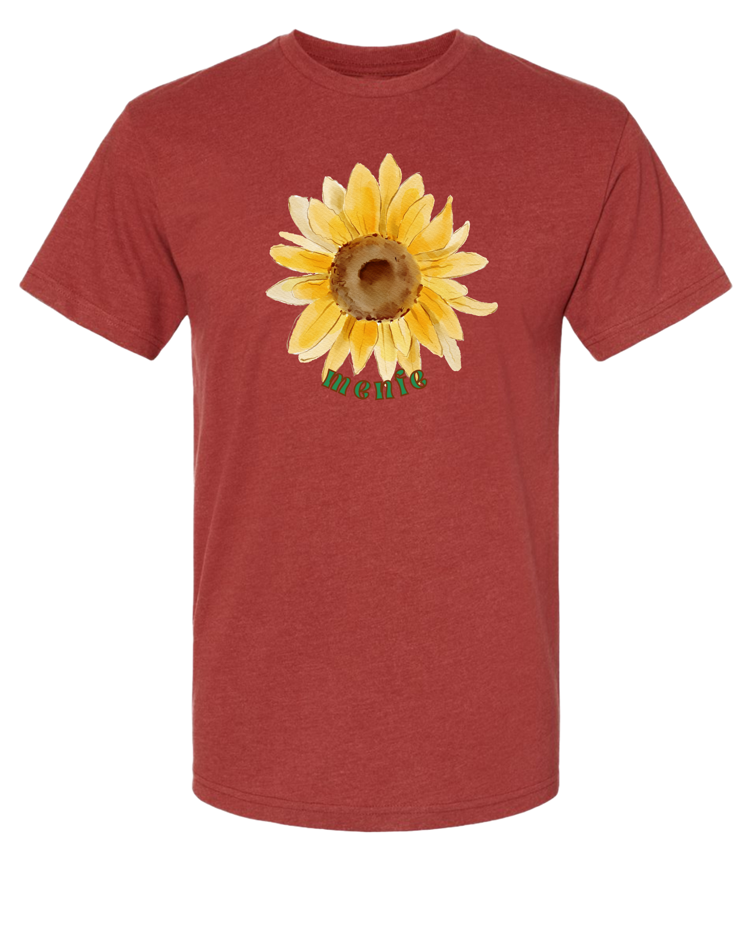 Sunflower T-Shirt - Heather Pacific, Heather Teja and Natural
