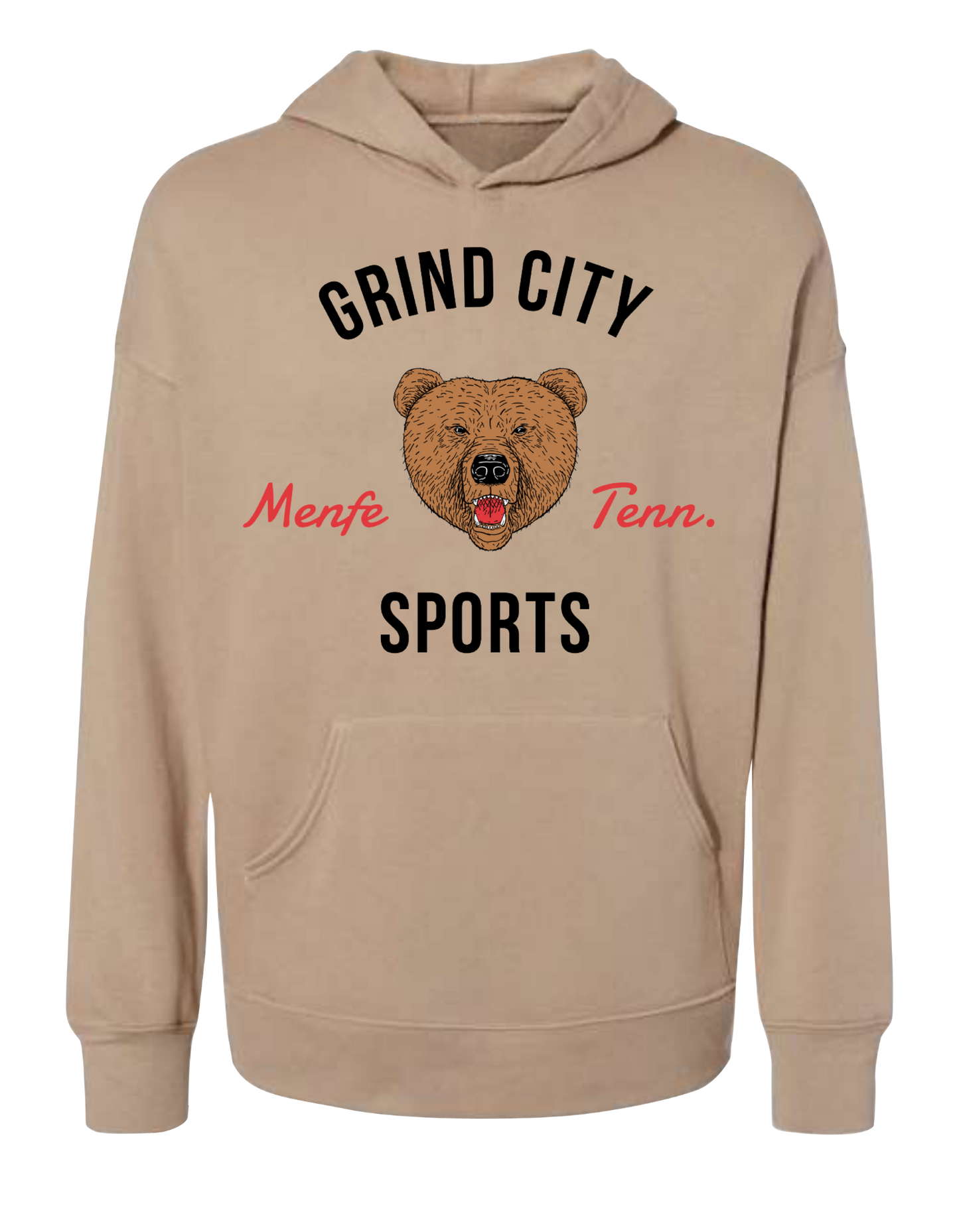 Grind City Sports Hoodie - Tan