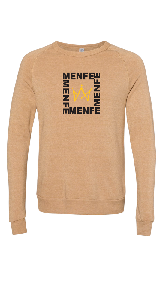 Menfe (Eco-Camel) Square Crewneck–Black