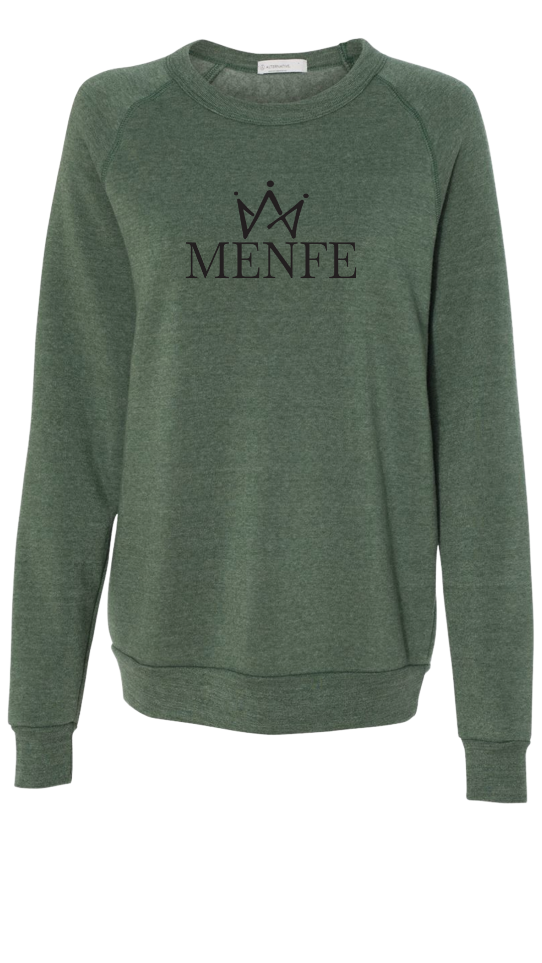 Menfe (Eco-Pine) Original Black Crewneck