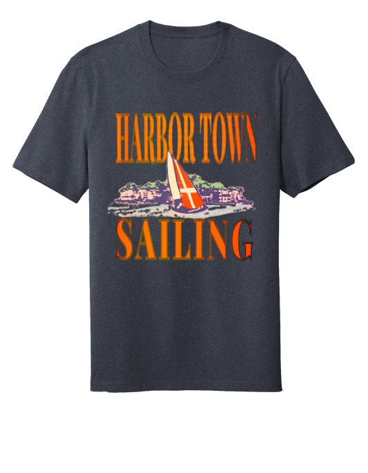 Harbor Town Sailing T-Shirt - Navy Heather