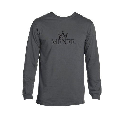 Menfe (Charcoal) Original Black Longsleeve