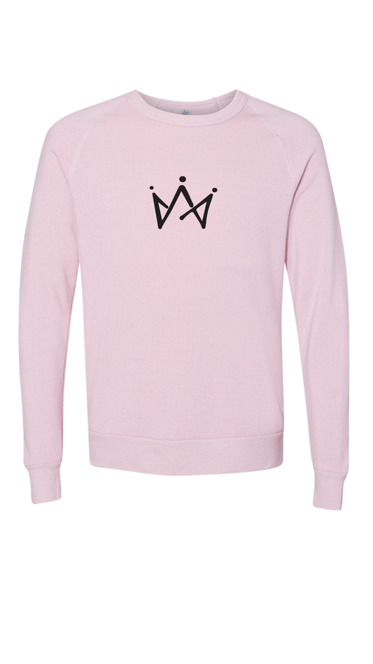 Menfe (Eco-Rose) Crown Crewneck–Black