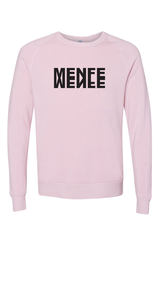 Menfe (Eco-Rose) Reflection Crewneck–Black