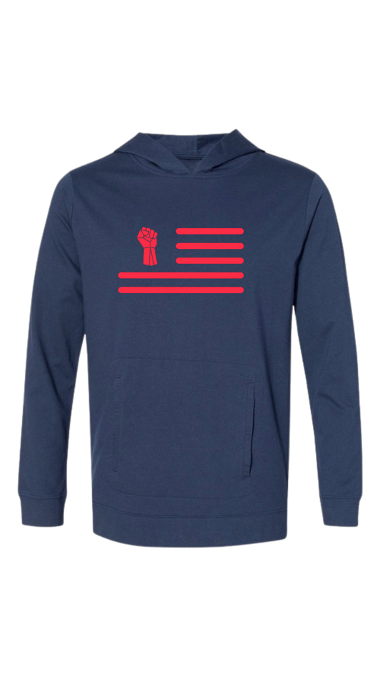 Terry Lightweight Hoodie (Navy)