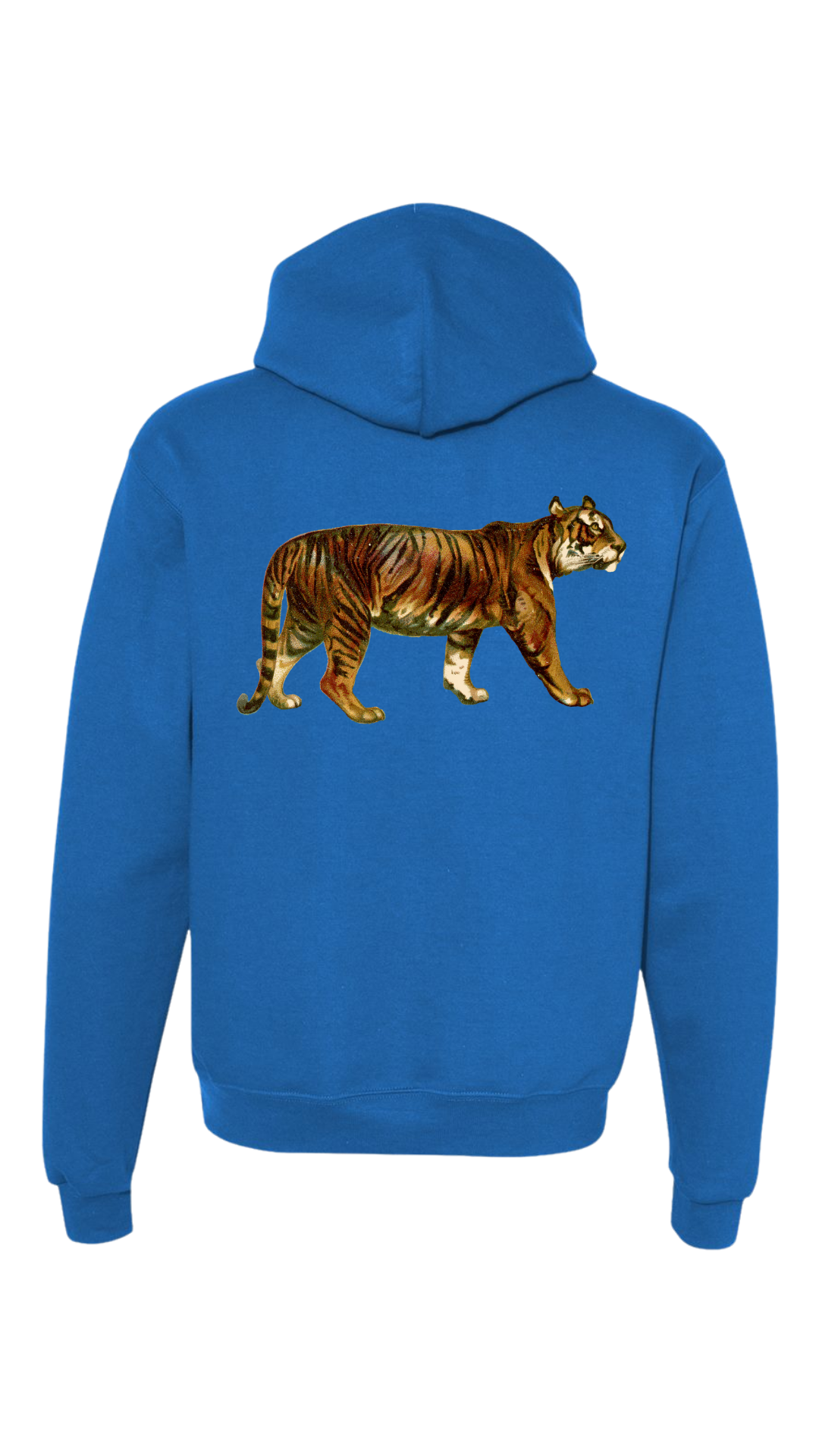 Royal Blue Tiger Hoodie