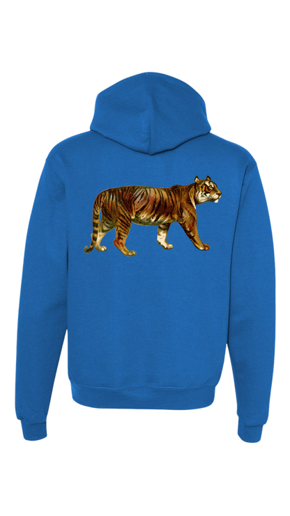Royal Blue Tiger Hoodie
